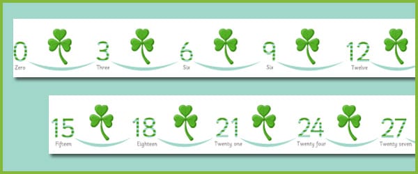 Counting in Threes (Clover)