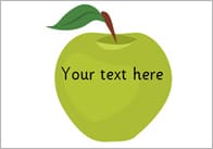 Fruit – Editable Text