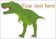 Dinosaur Pictures – Editable Text