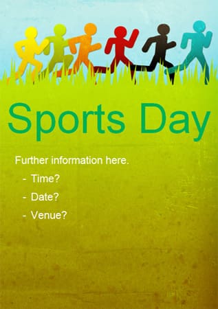 sports day poster
