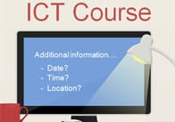 ICT Course Editable Poster