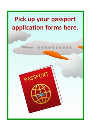 Passport poster