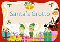 Editable Santa’s Grotto Poster
