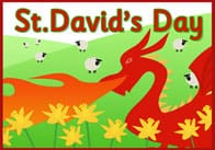 St. David’s Day A4 Poster
