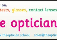 Optician Role Play Sign