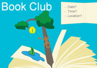 Editable Book Club Poster