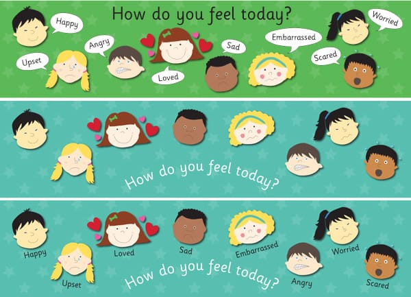 'How do you feel today?' Banner