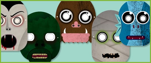 Monster role-play masks