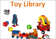 Editable Toy Library Poster