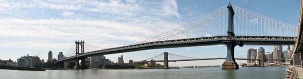 Manhattan Bridge Panoramic