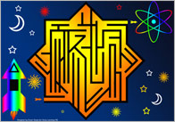 Star Shaped Maze Puzzle