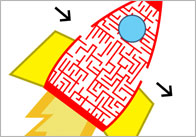 Spaceship Maze Puzzle