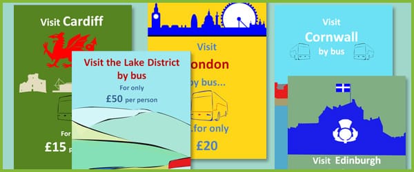 Bus Travel Adverts