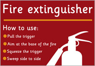 Fire Extinguisher Poster