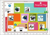Hospital Map Poster