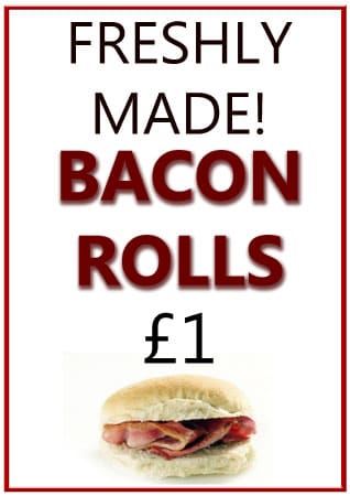 Bacon Rolls poster
