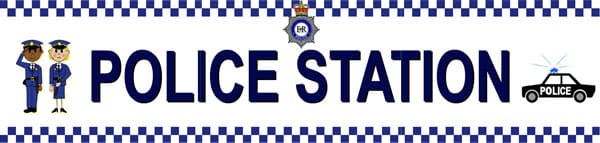 Police Station Banner / Sign