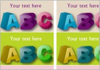 Editable ‘ABC’ Literacy Stickers