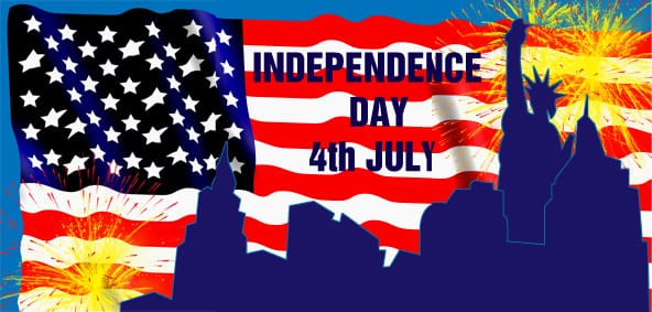 American Independence Day Banner