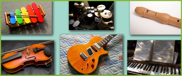 Musical Instrument Photo Collection