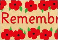 Remembrance Day Display Banner