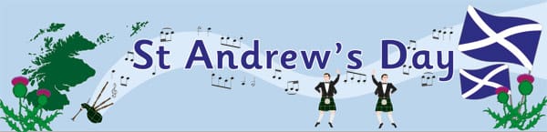 St. Andrew's Day Display Poster