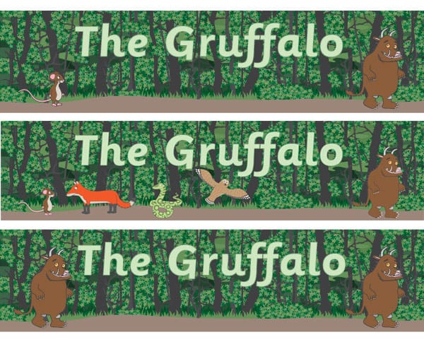 The Gruffalo Posters