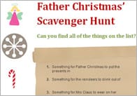 Father Christmas’ Scavenger Hunt