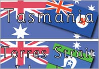 Australia Day Topic Word Cards