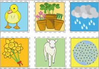 Spring Topic Bingo Cards