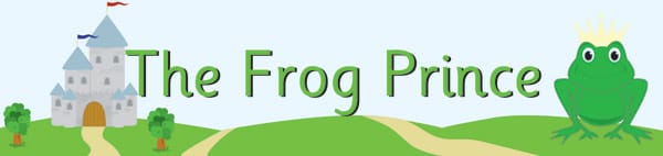 Frog Prince Display Banner