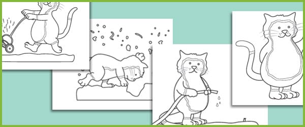 Jasper's Beanstalk Colouring Sheets