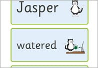 Jasper’s Beanstalk Word Cards