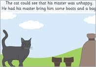 Puss in Boots Story Sequencing Cards