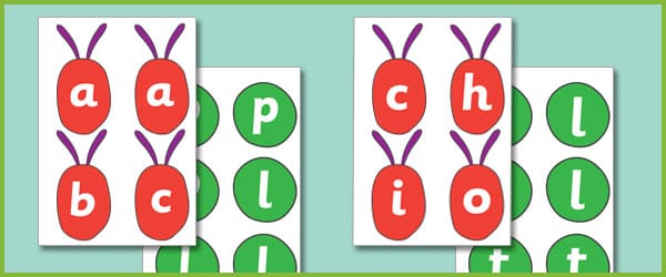 The Very Hungry Caterpillar CVC Game