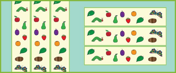 The Very Hungry Caterpillar Display Border