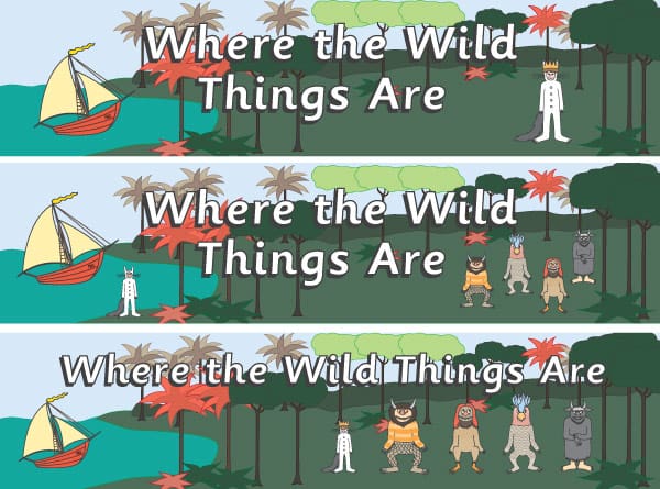 ‘Where The Wild Things Are’ Display Posters / Banners