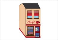 3D Model Building: Cafe