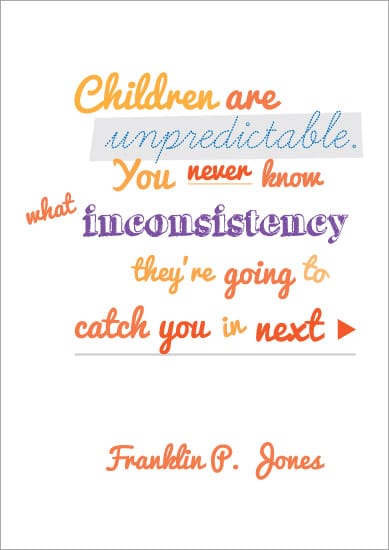 Inspirational Quotation Poster: Franklin P. Jones