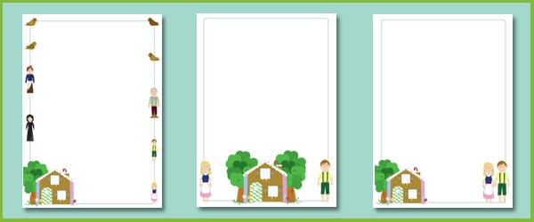 Hansel and Gretel Notepaper