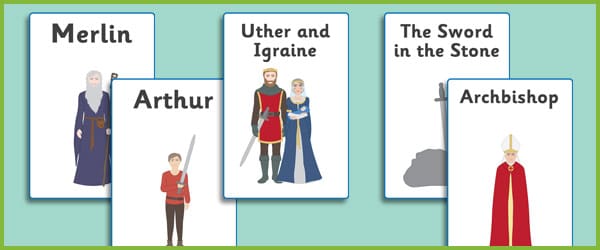 King Arthur Display Posters