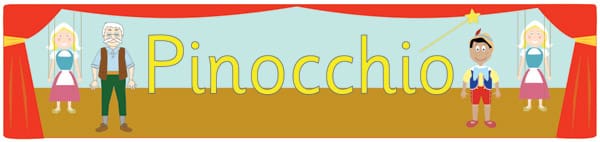 Pinocchio Display Banners