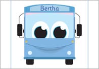 Phase 1: Bertha Bus Alliteration Activity