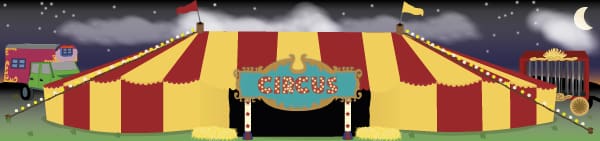 Circus Small World Play Background