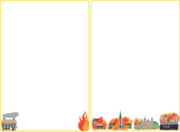 Great Fire Of London Notepaper