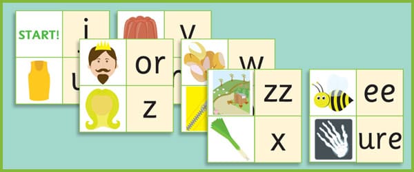 Phase 3: Phoneme Mnemonic Loop Cards