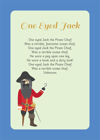 One Eyed Jack – Illustrated Poem