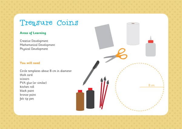 Treasure Coins Pirate Activity