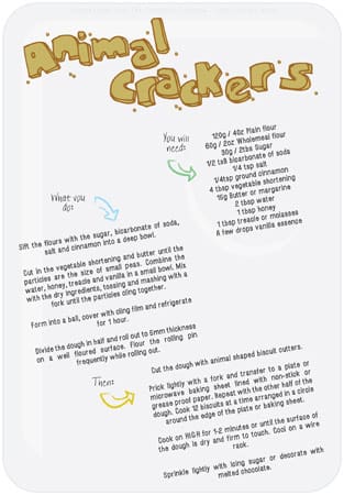 Animal Crackers Recipe