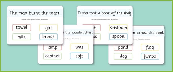 Phase 4: Sentence Substitution Mats